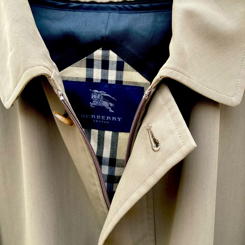 Burberry men’s xl tan jacket
